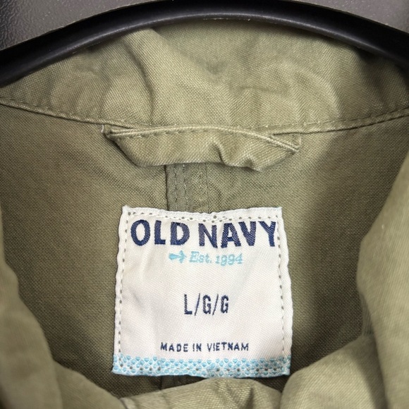 Old Navy Womens Utility Field Jacket size Large - Picture 4 of 8